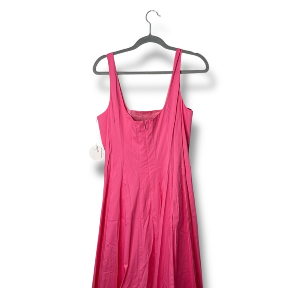 Staud Wells Midi Dress Plumeria Size 16 - Picture 13 of 16